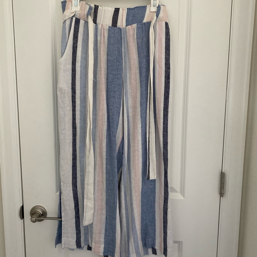 Striped Flowy Pants